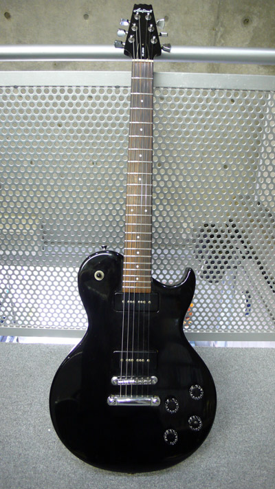 AriaProII PE-Dark Melody BK ギグバッグ付き エレキギター 荒井