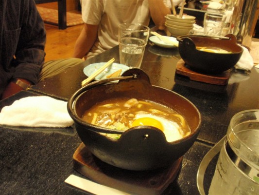 定番カレーうどん