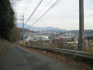 旧道からの風景