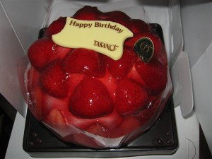 バースディケーキ