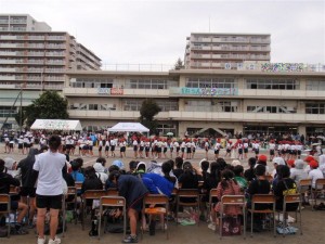運動会全景