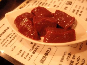 ビッグ！レバ刺し