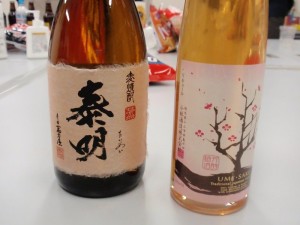 麦焼酎に梅酒