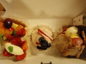 こちらはショートケーキ