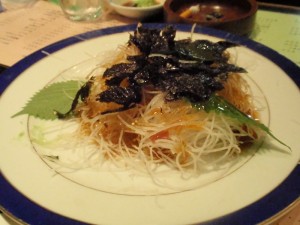 非売品「ナンちゃんスペシャルサラダ」