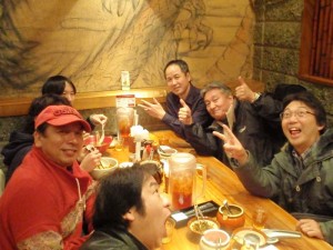 ラーメン店にて